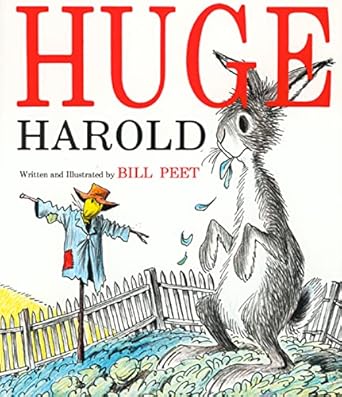 huge harold 1st edition bill peet 039532923x, 978-0395329238