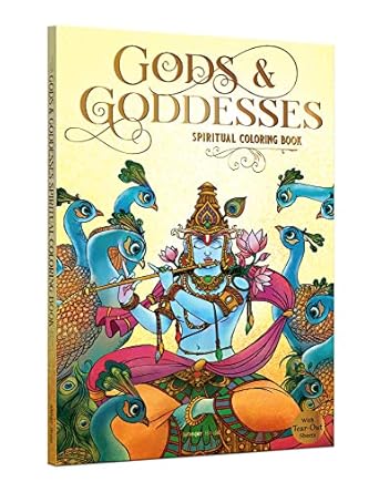 gods and goddesses spiritual coloring book 1st edition wonder house books 9354406068, 978-9354406065