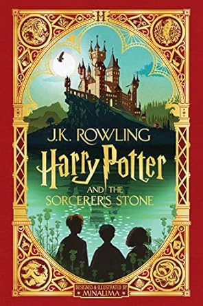 harry potter and the sorcerers stone 1st edition j k rowling ,minalima 1338596705, 978-1338596700