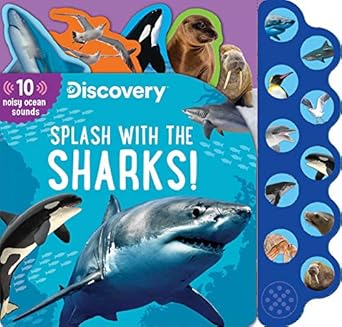 discovery splash with the sharks 1st edition thea feldman 1645177513, 978-1645177517