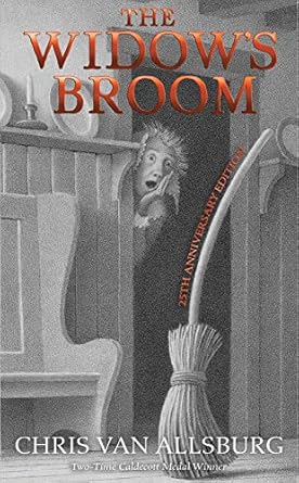 the widows broom 25th 1st edition chris van allsburg 1328470199, 978-1328470195