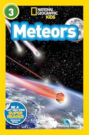meteors 1st edition melissa stewart 1426319436, 978-1426319433