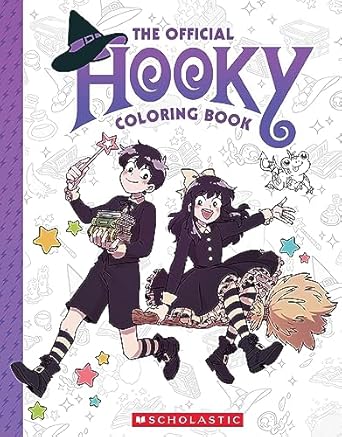 official hooky coloring book 1st edition scholastic 1339045907, 978-1339045900