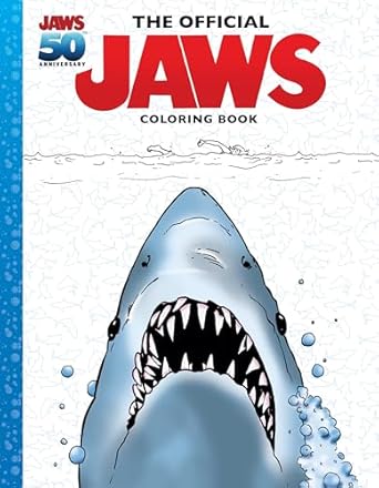 the official jaws coloring book 1st edition zackery cuevas ,alvin epps 1546139176, 978-1546139171