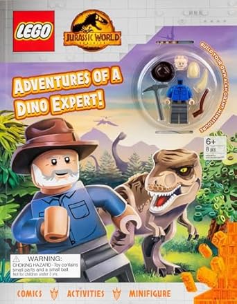 lego jurassic world adventures of a dino expert 1st edition ameet publishing 079444962x, 978-0794449629