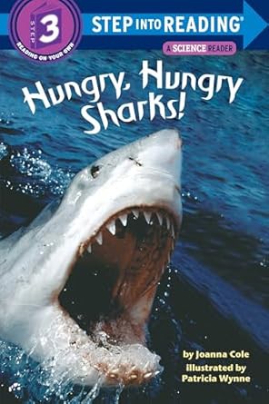 hungry hungry sharks 1st edition joanna cole ,patricia wynne 0394874714, 978-0394874715