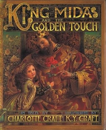 king midas and the golden touch 1st edition charlotte craft ,kinuko y craft 006054063x, 978-0060540630