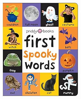 first 100 padded first spooky words 1st edition roger priddy 168449236x, 978-1684492367