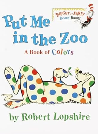 put me in the zoo 1st edition robert lopshire 0375812156, 978-0375812156