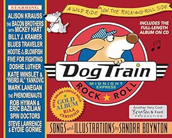 dog train a wild ride on the rock and roll side 1st edition sandra boynton ,michael ford 0761139664,