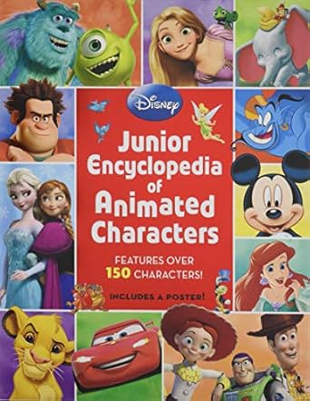 junior encyclopedia of animated characters 1st edition disney books ,disney storybook art team 1423189140,