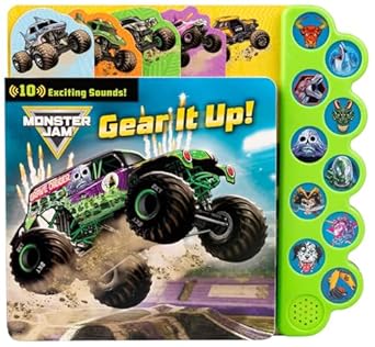 monster jam gear it up 1st edition delaney foerster 0794453872, 978-0794453879