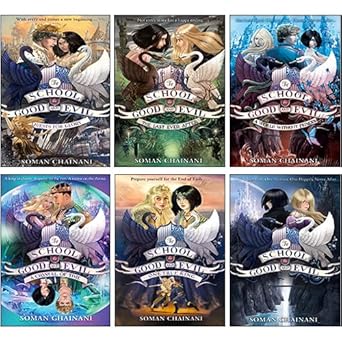 the school for good and evil series collection 6 books set by soman chainani 1st edition soman chainani