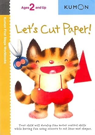 lets cut paper 1st edition kumon publishing ,kumon 1933241144, 978-1933241142