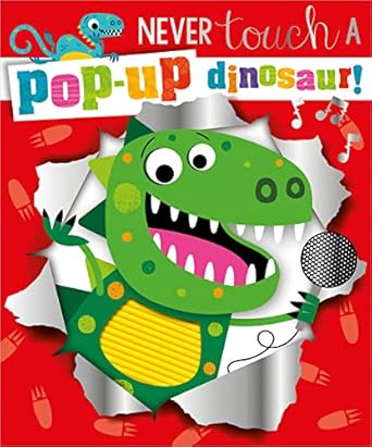never touch a pop up dinosaur 1st edition make believe ideas ,stuart lynch 1803371609, 978-1803371603