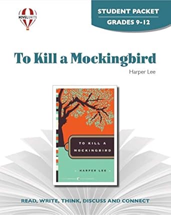 to kill a mockingbird student packet by novel units 1st edition novel units 1561373079, 978-1561373079