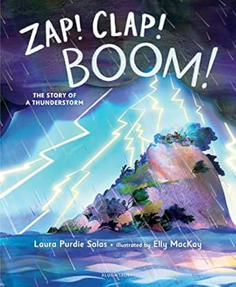zap clap boom the story of a thunderstorm 1st edition laura purdie salas ,elly mackay 1547602252,