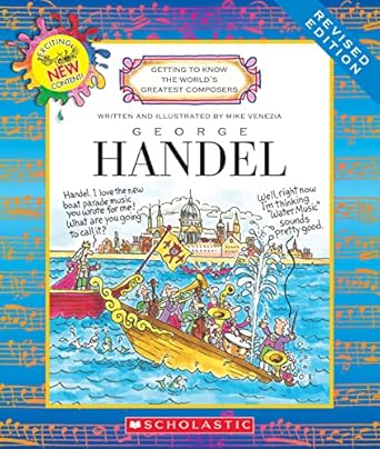 george handel 1st edition mike venezia 0531228703, 978-0531228708