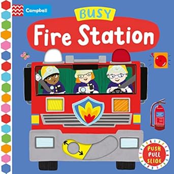 busy fire station 1st edition campbell books ,jo byatt 1035016001, 978-1035016006