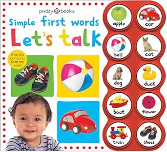 simple first words lets talk 1st edition roger priddy 027488772x, 978-0312514211