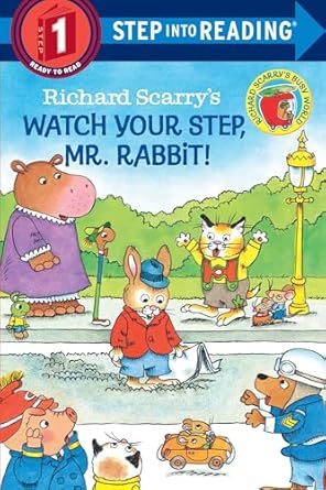 richard scarrys watch your step mr rabbit 1st edition richard scarry 0679886508, 978-0679886501