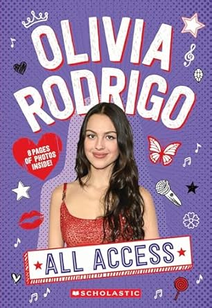 olivia rodrigo all access 1st edition emma carlson berne 1546175571, 978-1546175575