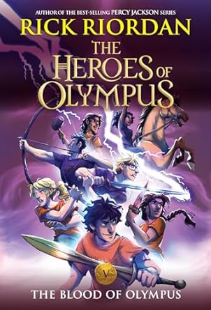 heroes of olympus the book five blood of olympus the 1st edition rick riordan 1368051707, 978-1368051705