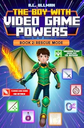 the boy with video game powers book 2 rescue mode 1st edition r l ullman 1953713777, 978-1953713773