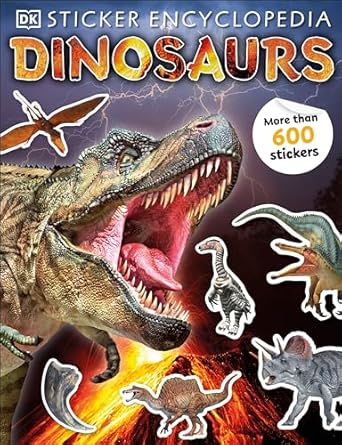 sticker encyclopedia dinosaurs 1st edition dk 1465481486, 978-1465481481