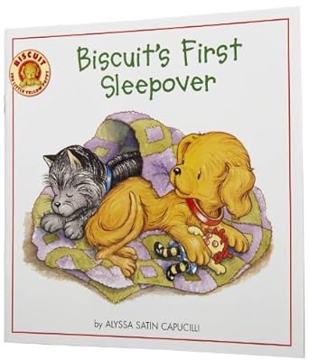 biscuits first sleepover 1st edition alyssa satin capucilli ,pat schories 0061128422, 978-0061128424