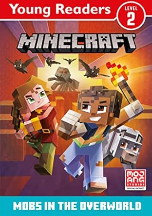 minecraft young readers mobs in the overworld 1st edition mojang ab 075550044x, 978-0755500444