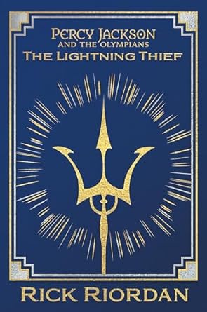 percy jackson and the olympians the lightning thief deluxe 1st edition rick riordan 136810102x, 978-1368101028