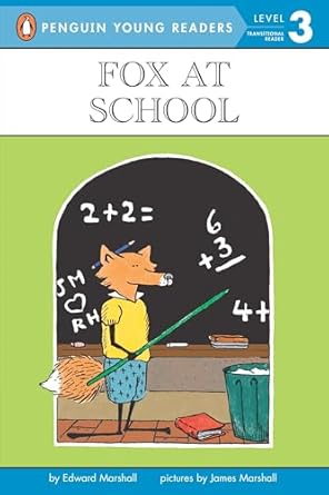 fox at school 1st edition edward marshall ,james marshall 0140365443, 978-0140365443
