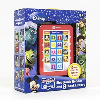 disney mickey mouse toy story and more me reader electronic reader 8 book library pi kids 1st edition editors