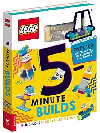 lego iconic five minute builds 1st edition buster books 1780558082, 978-1780558080
