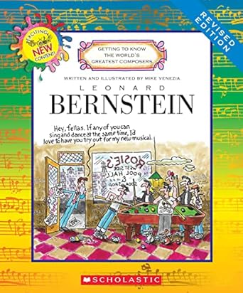 leonard bernstein 1st edition mike venezia 0531230341, 978-0531230343