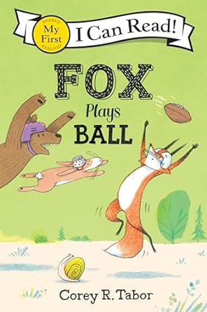 fox plays ball 1st edition corey r tabor 0063370913, 978-0063370913