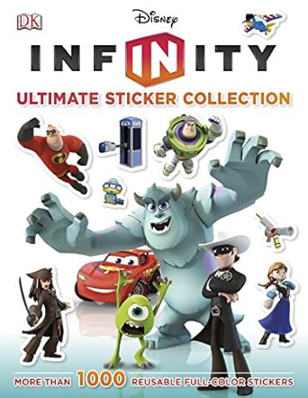 ultimate sticker collection disney infinity 1st edition shari last 1465416692, 978-1465416698