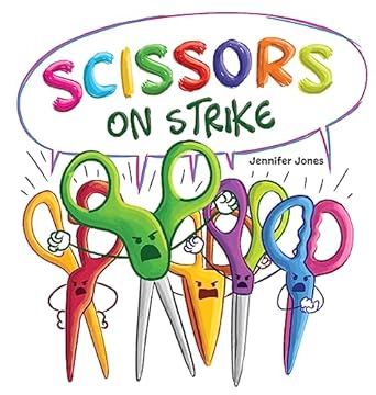 scissors on strike 1st edition jennifer jones 1637314736, 978-1637314739