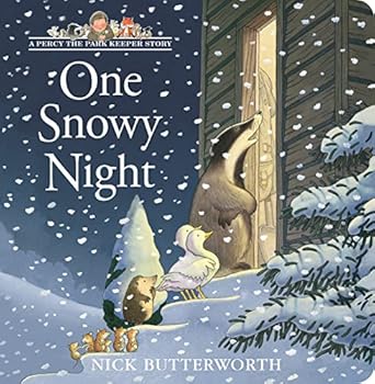 one snowy night board   of this much loved bestselling illustrated childrens picture  perfect for the