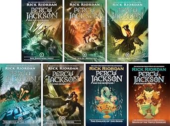 percy jackson and the olympians hardcover collection 1st edition rick riordan ,9780786856299 9780786856862