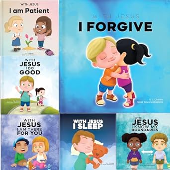 With Jesus Book Series 6 Book Bundle Christian Book Set For Kids Featuring Practical Bible Stories Perfect For Sunday School Homeschool And Bedtime For Ages 3 To 8