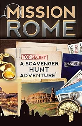 mission rome a scavenger hunt adventure 1st edition catherine aragon 098922676x, 978-0989226769