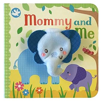 mommy and me finger puppet board book for babies and toddlers new moms baby shower or mothers day gifts 1st
