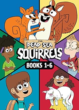 the dead sea squirrels set books 1 6 squirreled away / boy meets squirrels / nutty study buddies /