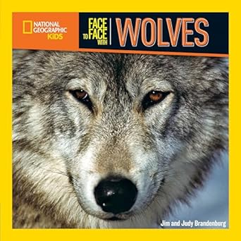 face to face with wolves 1st edition jim brandenburg 1426330561, 978-1426330568