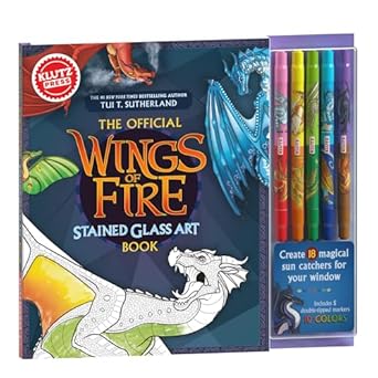 klutzpress wings of fire stained glass art 1st edition editors of klutz 1546134131, 978-1546134138