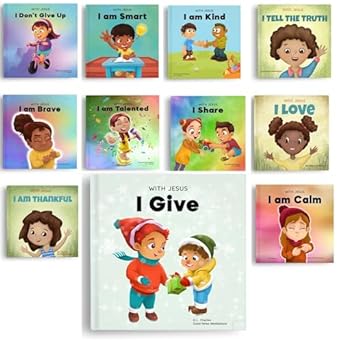 With Jesus Original Kids Bible Books Series 11 Children Bible Books Bundle Christian Books For Kids Set Featuring Practical Bible Stories Perfect For Sunday School Homeschool Bedtime And Christian Gifts Kids Ages 3 To 8