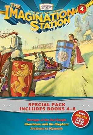 imagination station books 3 pack revenge of the red knight / showdown with the shepherd / problems in