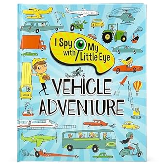 i spy with my little eye vehicle adventure kids search find and seek activity book ages 3 4 5 6+ 1st edition